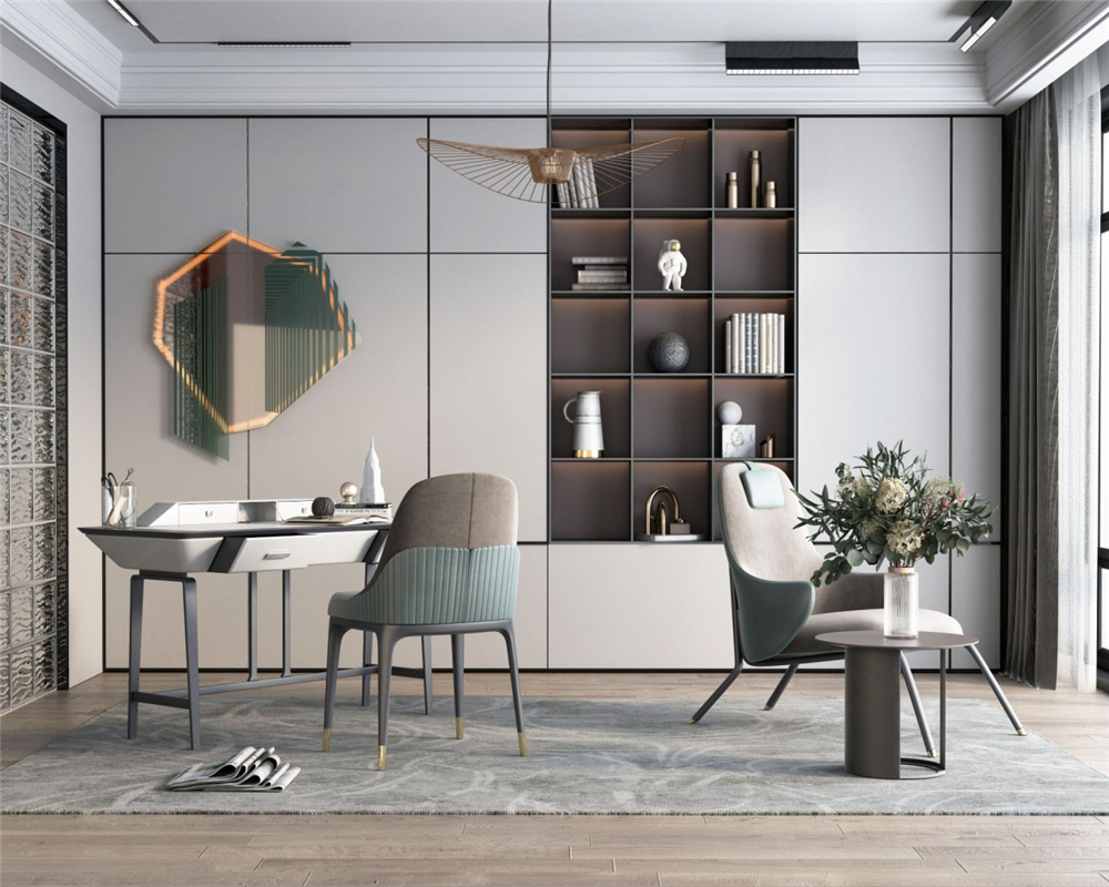 書房裝修一般都選擇什么樣的風(fēng)格？(圖1)