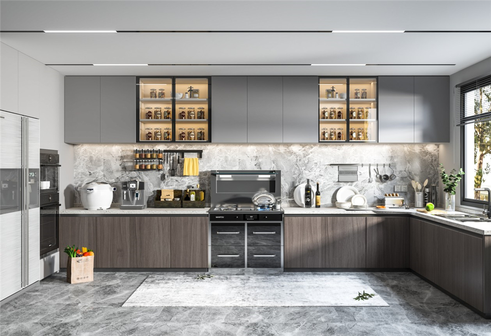 什么顏色的櫥柜門看上去高檔一些？(圖1)