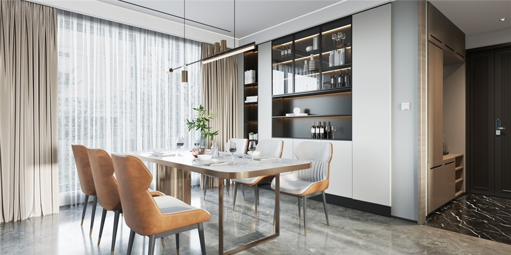 現(xiàn)代輕奢風(fēng)格有什么設(shè)計(jì)特點(diǎn)？(圖1)