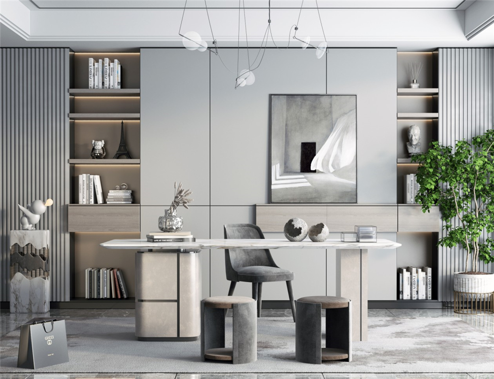 全屋定制書房裝修要注意什么？(圖3)