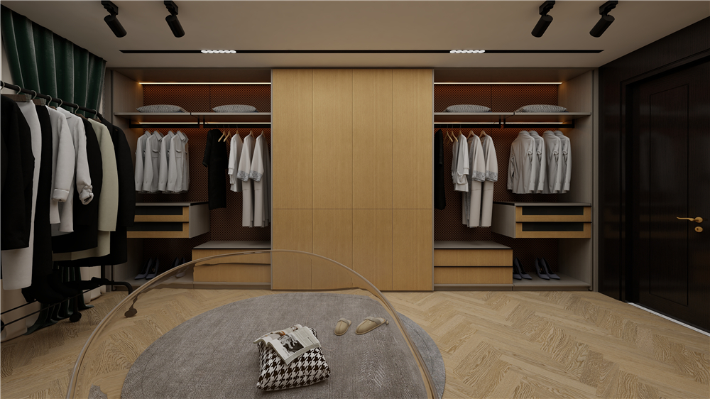 定制衣柜和整體衣帽間有什么區(qū)別？(圖3)