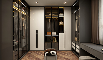 定制衣柜掛衣桿高度尺寸是多少？